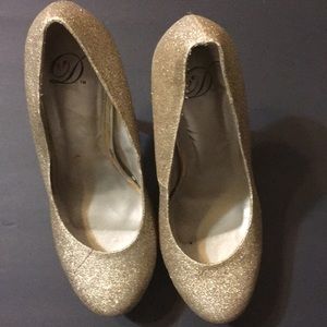 Glitter heels
